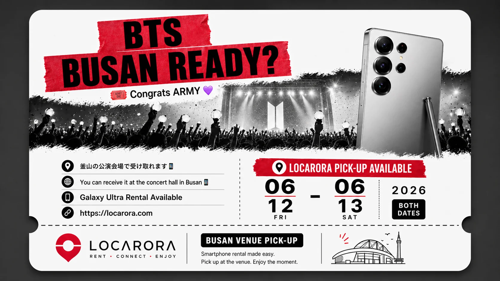 BTS WORLD TOUR ‘ARIRANG’ IN BUSAN