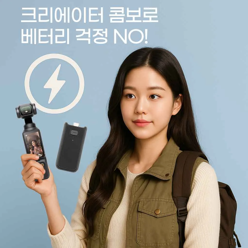 DJI OSMO Pocket 3 Creative Combo Rental Incheon Airport 4