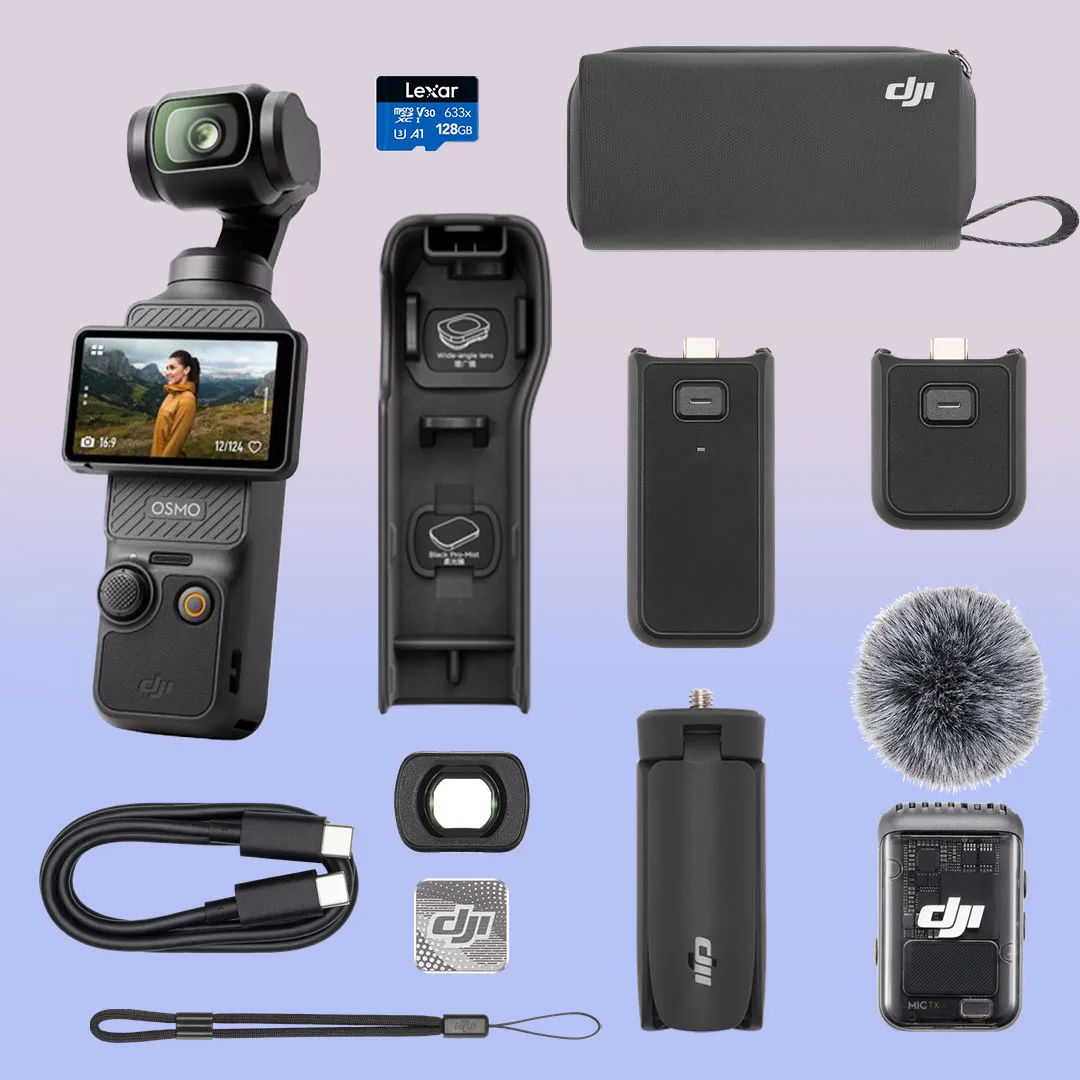 DJI OSMO Pocket 3 Creative Combo Rental Incheon Airport 2