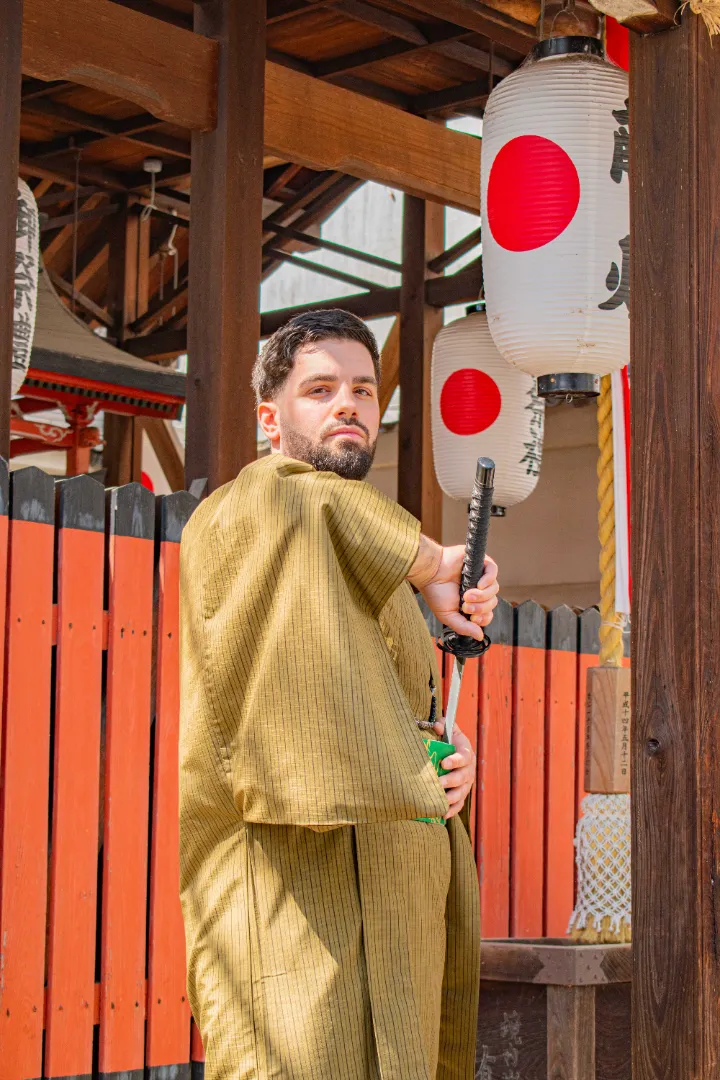 京都メンズ着物・浴衣プラン 9