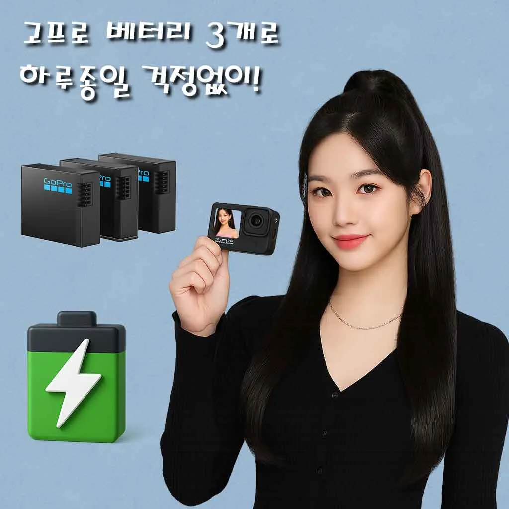 GoPro 13 全套租借服務,1 天內可在仁川機場取貨 4