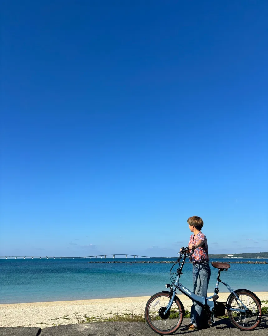 【宫古岛】连接咖啡馆和大海的自行车 4
